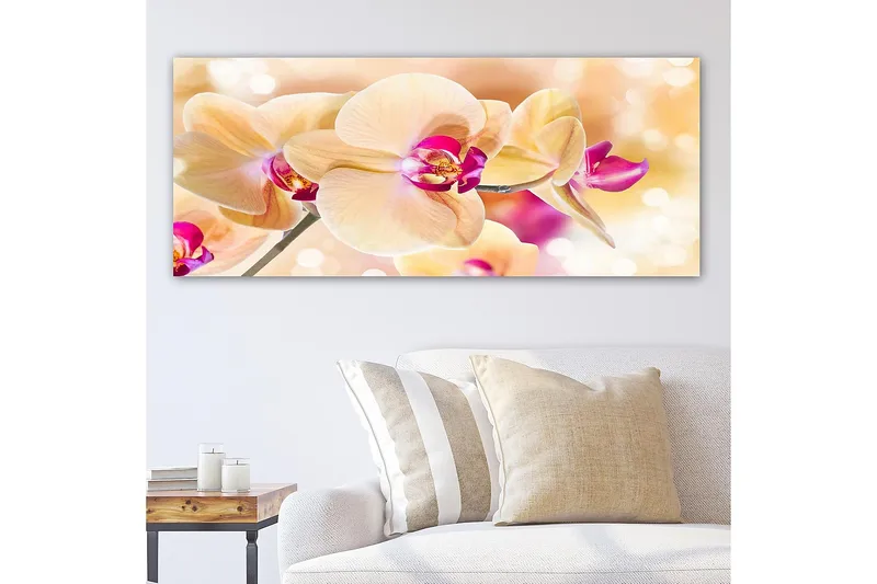Canvastavla YTY Floral & Botanical Flerfärgad - 120x50 cm - Inredning - Tavlor & posters - Canvastavla