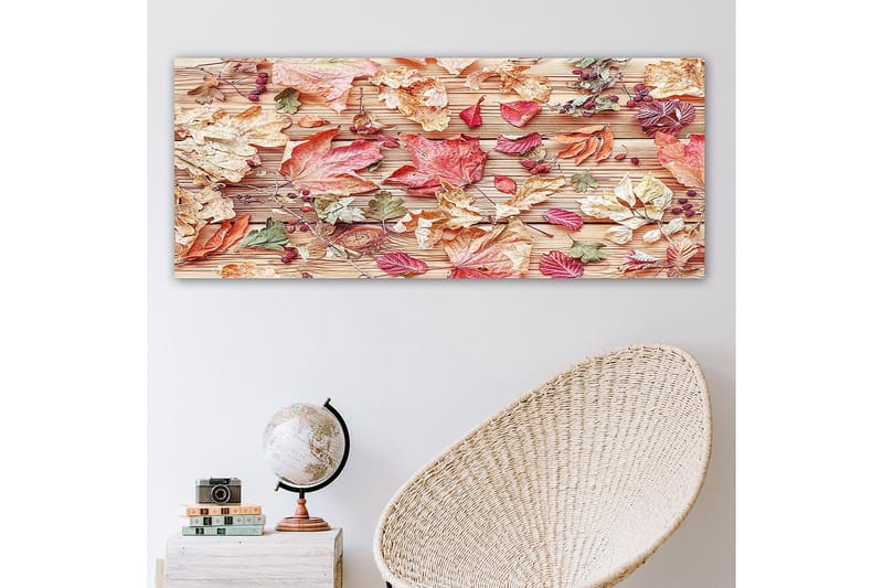 Canvastavla YTY Floral & Botanical Flerfärgad - 120x50 cm - Inredning - Tavlor & posters - Canvastavla