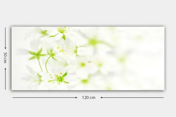 Canvastavla YTY Floral & Botanical Flerfärgad - 120x50 cm - Inredning - Tavlor & posters - Canvastavla