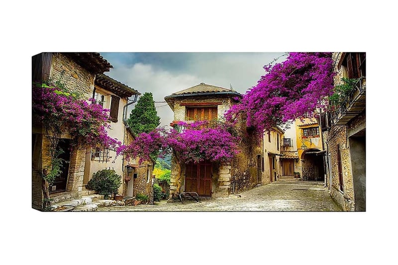 Canvastavla YTY Floral & Botanical Flerfärgad, 120x50 cm