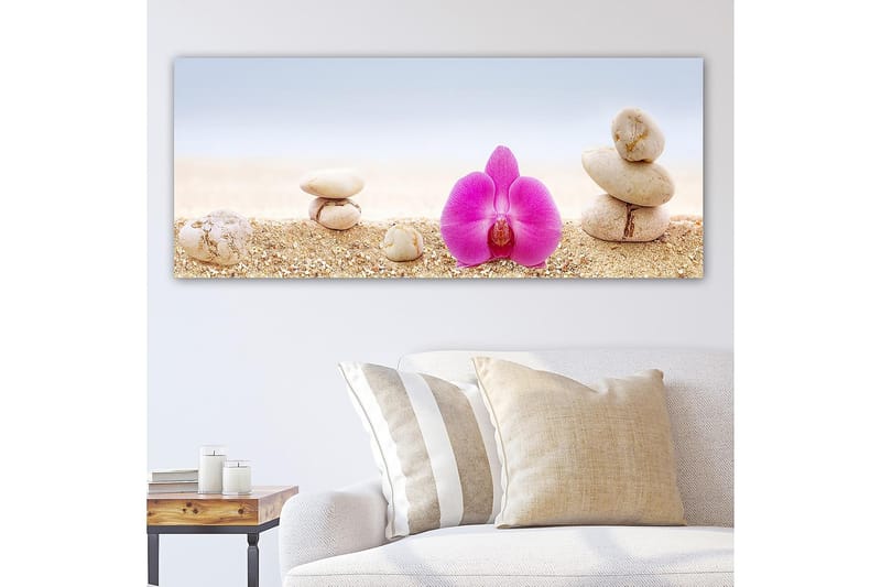 Canvastavla YTY Floral & Botanical Flerfärgad - 120x50 cm - Inredning - Tavlor & posters - Canvastavla