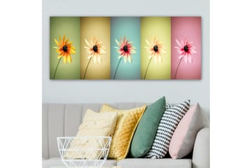 Canvastavla YTY Floral & Botanical Flerfärgad - 120x50 cm - Inredning - Tavlor & posters - Canvastavla