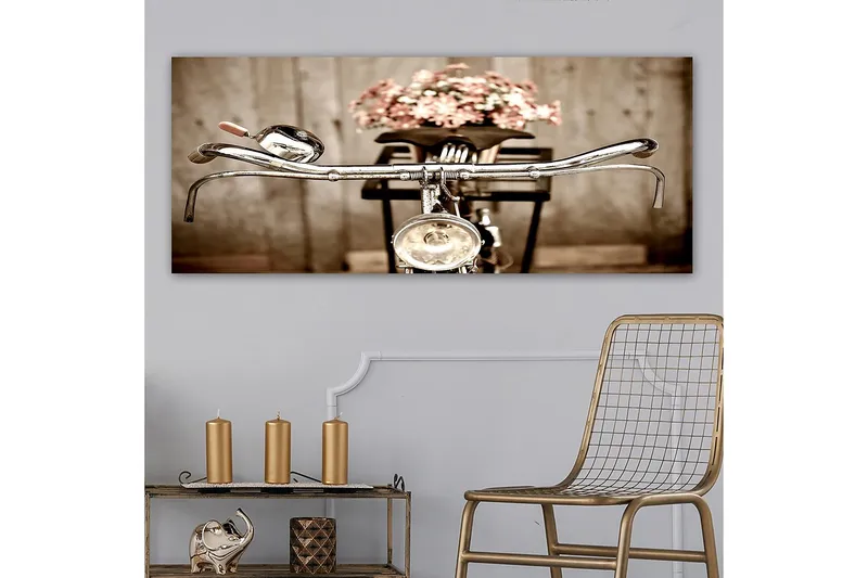 Canvastavla YTY Floral & Botanical Flerfärgad - 120x50 cm - Inredning - Tavlor & posters - Canvastavla