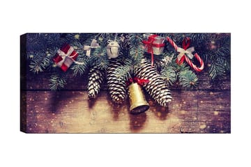 Canvastavla YTY Floral & Botanical Flerfärgad - 120x50 cm - Inredning - Tavlor & posters - Canvastavla