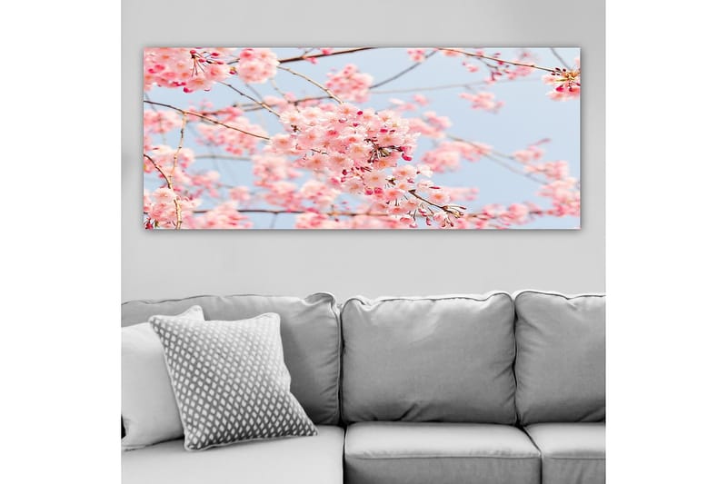 Canvastavla YTY Floral & Botanical Flerfärgad - 120x50 cm - Inredning - Tavlor & posters - Canvastavla