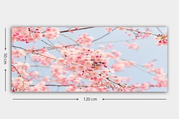 Canvastavla YTY Floral & Botanical Flerfärgad - 120x50 cm - Inredning - Tavlor & posters - Canvastavla