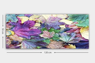Canvastavla YTY Floral & Botanical Flerfärgad - 120x50 cm - Inredning - Tavlor & posters - Canvastavla