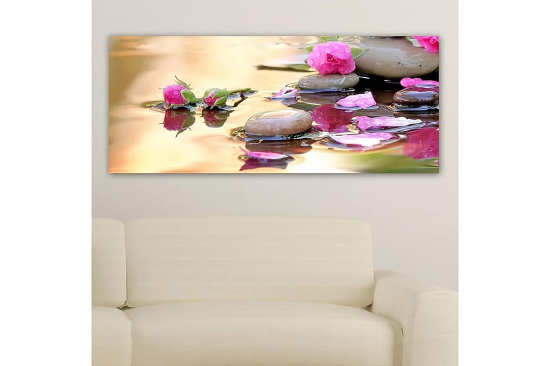 Canvastavla YTY Floral & Botanical Flerfärgad - 120x50 cm - Inredning - Tavlor & posters - Canvastavla