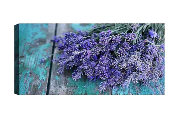 Canvastavla YTY Floral & Botanical Flerfärgad - 120x50 cm - Inredning - Tavlor & posters - Canvastavla