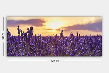 Canvastavla YTY Floral & Botanical Flerfärgad - 120x50 cm - Inredning - Tavlor & posters - Canvastavla