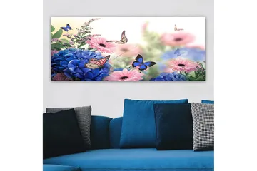 Canvastavla YTY Floral & Botanical Flerfärgad - 120x50 cm - Inredning - Tavlor & posters - Canvastavla