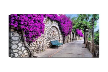 Canvastavla YTY Floral & Botanical Flerfärgad - 120x50 cm - Inredning - Tavlor & posters - Canvastavla