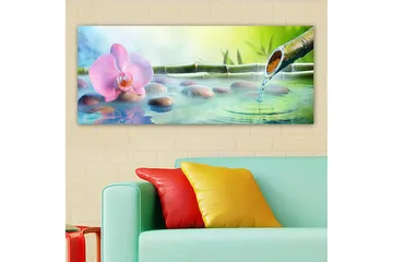 Canvastavla YTY Floral & Botanical Flerfärgad - 120x50 cm - Inredning - Tavlor & posters - Canvastavla