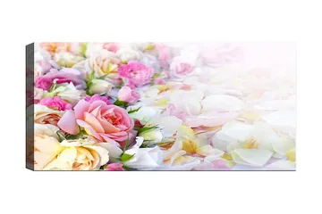 Canvastavla YTY Floral & Botanical Flerfärgad - 120x50 cm - Inredning - Tavlor & posters - Canvastavla