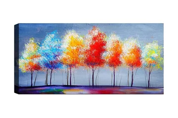 Canvastavla YTY Floral & Botanical Flerfärgad - 120x50 cm - Inredning - Tavlor & posters - Canvastavla