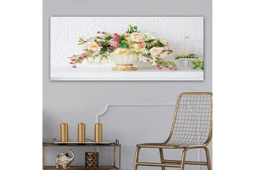 Canvastavla YTY Floral & Botanical Flerfärgad - 120x50 cm - Inredning - Tavlor & posters - Canvastavla