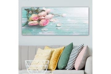 Canvastavla YTY Floral & Botanical Flerfärgad - 120x50 cm - Inredning - Tavlor & posters - Canvastavla