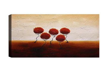 Canvastavla YTY Floral & Botanical Flerfärgad - 120x50 cm - Inredning - Tavlor & posters - Canvastavla