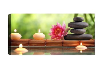 Canvastavla YTY Floral & Botanical Flerfärgad - 120x50 cm - Inredning - Tavlor & posters - Canvastavla