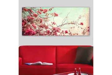 Canvastavla YTY Floral & Botanical Flerfärgad - 120x50 cm - Inredning - Tavlor & posters - Canvastavla