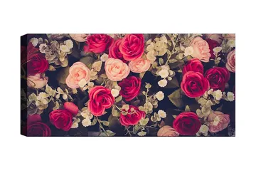 Canvastavla YTY Floral & Botanical Flerfärgad - 120x50 cm - Inredning - Tavlor & posters - Canvastavla