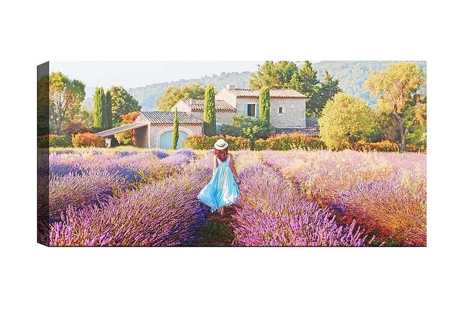 Canvastavla YTY Floral & Botanical Flerfärgad - 120x50 cm