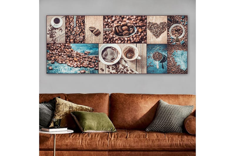 Canvastavla YTY Food & Beverage Flerfärgad - 120x50 cm - Inredning - Tavlor & posters - Canvastavla