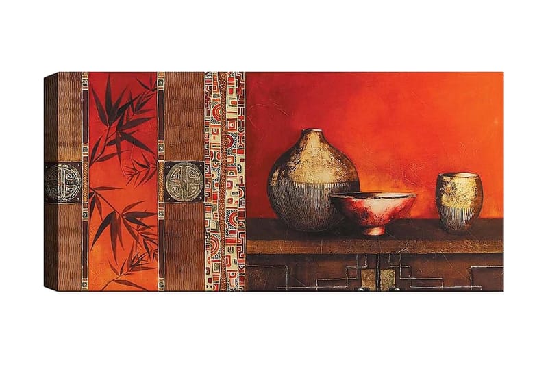 Canvastavla YTY Food & Beverage Flerfärgad, 120x50 cm