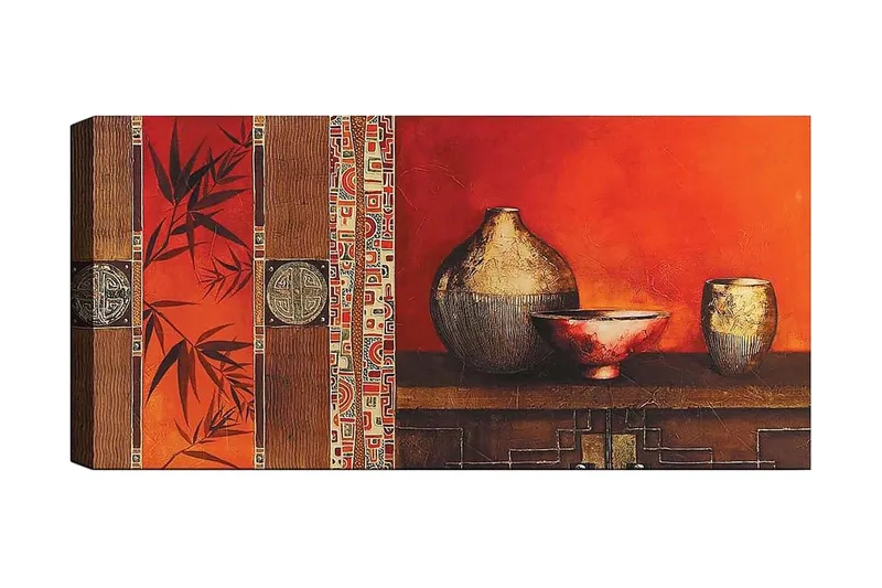 Canvastavla YTY Food & Beverage Flerfärgad - 120x50 cm - Inredning - Tavlor & posters - Canvastavla