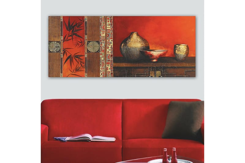 Canvastavla YTY Food & Beverage Flerfärgad - 120x50 cm - Inredning - Tavlor & posters - Canvastavla