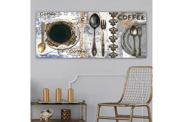 Canvastavla YTY Food & Beverage Flerfärgad - 120x50 cm - Inredning - Tavlor & posters - Canvastavla