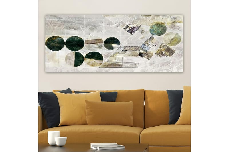 Canvastavla YTY Geometric Flerfärgad - 120x50 cm - Inredning - Tavlor & posters - Canvastavla