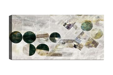 Canvastavla YTY Geometric Flerfärgad - 120x50 cm - Inredning - Tavlor & posters - Canvastavla