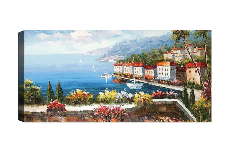 Canvastavla YTY Landscape & Nature Flerfärgad - 120x50 cm - Inredning - Tavlor & posters - Canvastavla