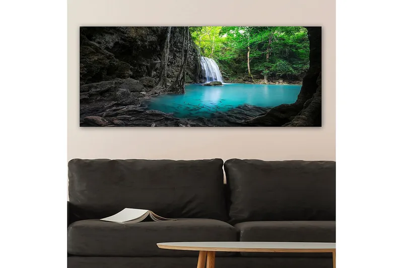 Canvastavla YTY Landscape & Nature Flerfärgad - 120x50 cm - Inredning - Tavlor & posters - Canvastavla