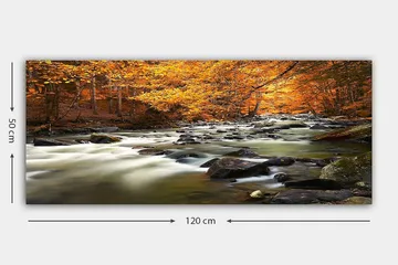 Canvastavla YTY Landscape & Nature Flerfärgad - 120x50 cm - Inredning - Tavlor & posters - Canvastavla