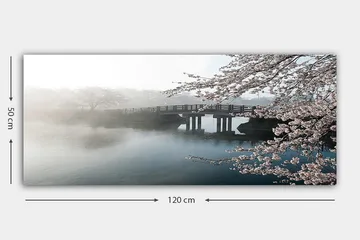 Canvastavla YTY Landscape & Nature Flerfärgad - 120x50 cm - Inredning - Tavlor & posters - Canvastavla