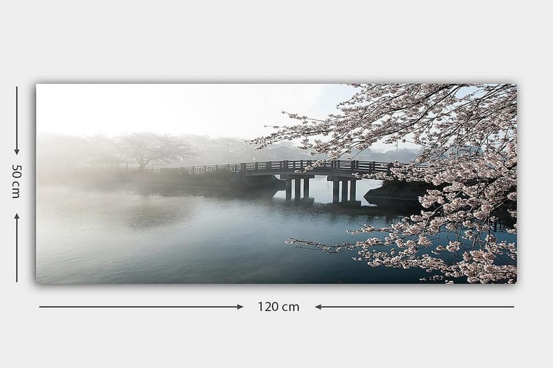 Canvastavla YTY Landscape & Nature Flerfärgad - 120x50 cm - Inredning - Tavlor & posters - Canvastavla
