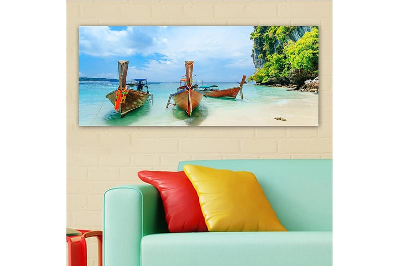 Canvastavla YTY Landscape & Nature Flerfärgad - 120x50 cm - Inredning - Tavlor & posters - Canvastavla