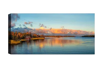 Canvastavla YTY Landscape & Nature Flerfärgad - 120x50 cm - Inredning - Tavlor & posters - Canvastavla