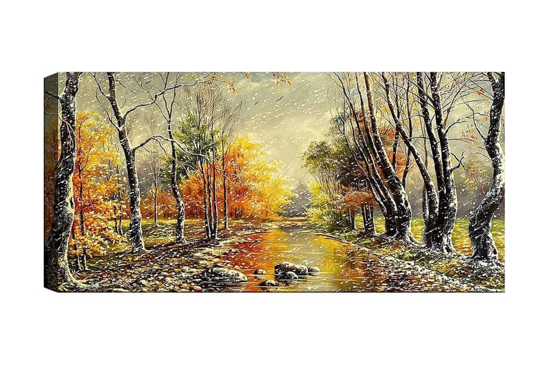 Canvastavla YTY Landscape & Nature Flerfärgad - 120x50 cm - Inredning - Tavlor & posters - Canvastavla