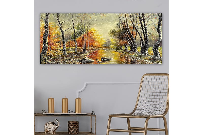 Canvastavla YTY Landscape & Nature Flerfärgad - 120x50 cm - Inredning - Tavlor & posters - Canvastavla