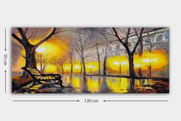 Canvastavla YTY Landscape & Nature Flerfärgad - 120x50 cm - Inredning - Tavlor & posters - Canvastavla