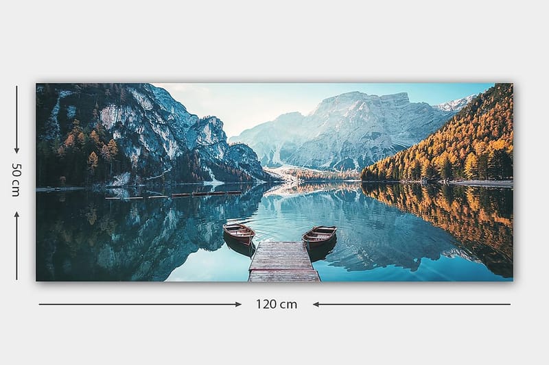 Canvastavla YTY Landscape & Nature Flerfärgad - 120x50 cm - Inredning - Tavlor & posters - Canvastavla