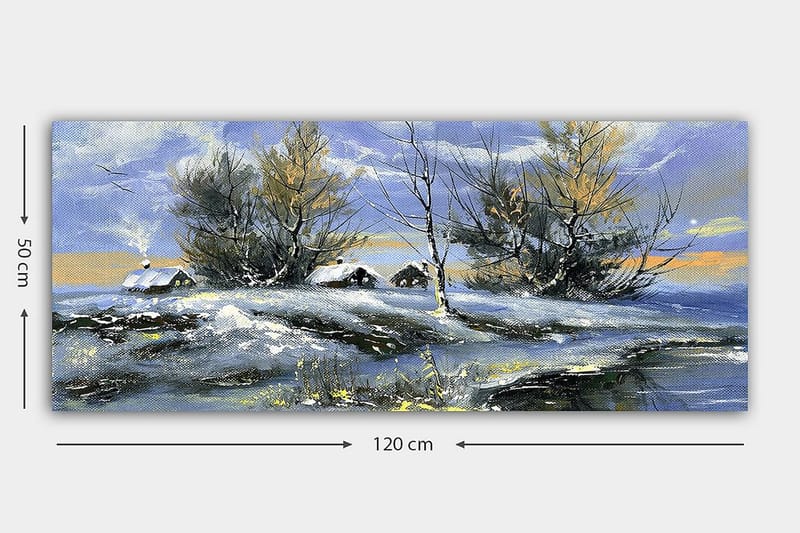 Canvastavla YTY Landscape & Nature Flerfärgad - 120x50 cm - Inredning - Tavlor & posters - Canvastavla