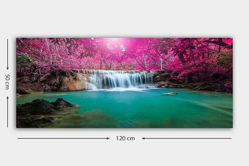 Canvastavla YTY Landscape & Nature Flerfärgad - 120x50 cm - Inredning - Tavlor & posters - Canvastavla