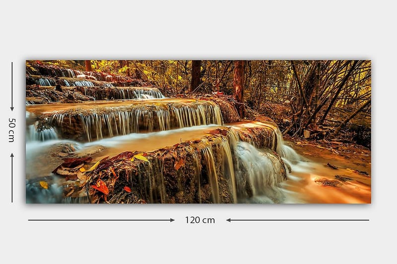 Canvastavla YTY Landscape & Nature Flerfärgad - 120x50 cm - Inredning - Tavlor & posters - Canvastavla