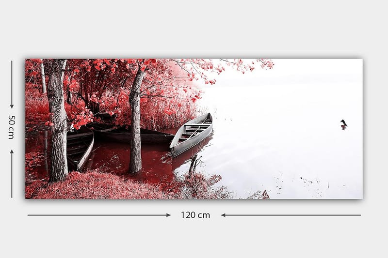 Canvastavla YTY Landscape & Nature Flerfärgad - 120x50 cm - Inredning - Tavlor & posters - Canvastavla