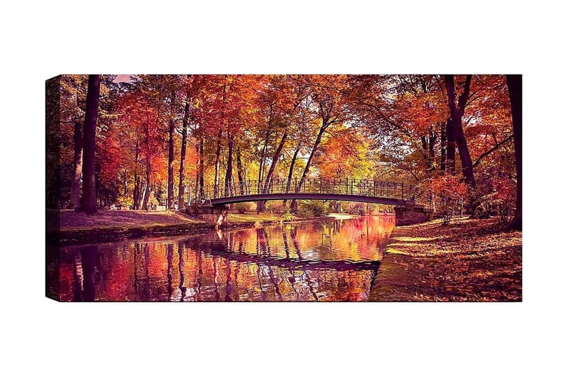 Canvastavla YTY Landscape & Nature Flerfärgad - 120x50 cm - Inredning - Tavlor & posters - Canvastavla