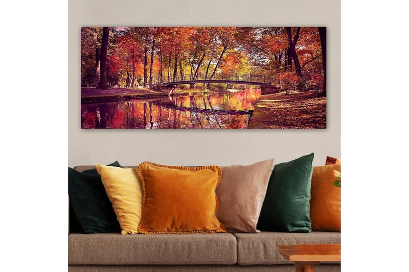 Canvastavla YTY Landscape & Nature Flerfärgad - 120x50 cm - Inredning - Tavlor & posters - Canvastavla